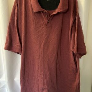 Men's Burgundy Polo Shirt